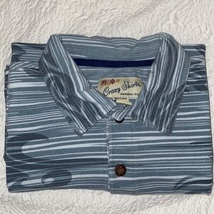 CRAZY SHIRTS Hawaiian Polo Shirt